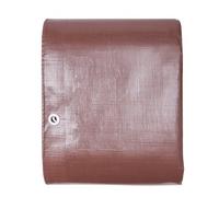 VEVOR Bache de Protection Extérieur 609,6 x 1219,2 cm Bâche Imperméable Polyéthylène 16 mils Résistant aux Déchirures, UV, Températures avec Œillets Renforcés pour Camion, Camping-car, Bateau, Marron