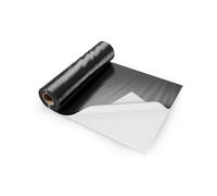 VEVOR Bâche en plastique très résistante, 0,15 mm, rouleau de bâche en polyéthylène épais, 3,05 x 30,48 m, bâche de protection peinture, pour pare-vapeur de vide sanitaire, double face noir et blanc