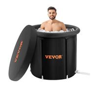 VEVOR Bain Froid Portable Bain de Glace pour Sportif Baignoire Gonflable 90x75cm