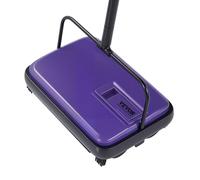 VEVOR Balai Mécanique Largeur de Balayage 170 mm, Balayeuse Manuelle pour Planchers et Tapis avec Bac à Poussière 300 ML Facile à Vider, Nettoyeur de Sols sans Électricité pour Bureau Maison, Violet