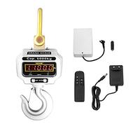 VEVOR Balance à Grue Numérique, Capacité 5000 kg, Balance Suspendue Électronique à Grue, avec Écran Lecture LCD, Grande Précision Mesure, pour Entrepôts, Agriculture, Chasse, Pêche, Ateliers, Bureaux