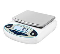 VEVOR Balance Analytique Numérique Capacité 5000 g Précision 0,01 g Balance de Laboratoire 13 Unités de Conversion Balance de Précision Laboratoire Plateau 16,5 x 17,5 cm Pesage Bijoux échantillons