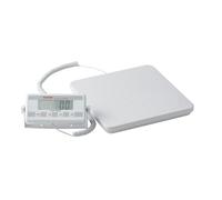 VEVOR Balance Pèse Personnes Médicale Portable Numérique Professionnelle, Plateforme Antidérapante, 2 Unités kg/lb, Fonction Maintien et Tare, 200 kg, pour Médecin, Salle de Sport, Maison, Hôpital