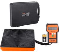 VEVOR Balance pour fluides frigorigènes 50 kg Récupération de charge Balance fréon, avec télécommande filaire, 2 g Balance électronique numérique de haute précision pour poids de récupération, avec ma