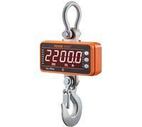 VEVOR Balance suspendue 5000 kg - Grue numérique, télécommande, écran LED, haute précision, argent