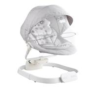 VEVOR Balancelle Transat Bébé 3 Vitesses 3 Positions de Siège Panneau Tactile IMD Télécommande Bluetooth 10 Berceuses Prédéfinies, Charge 9 kg, Balançoire Portable pour Bébé 0-9 Mois, Garçons, Filles