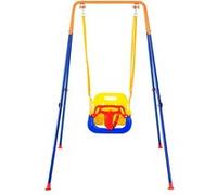 VEVOR Balançoire De Jardin 3 En 1 Pliable Intérieur Extérieur Pour Enfants 6 Mois à 10 Ans