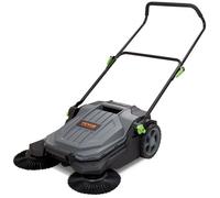 VEVOR - balayeuse de sol à poussée manuelle, largeur 65 cm, conteneur à déchets de 18,9 L