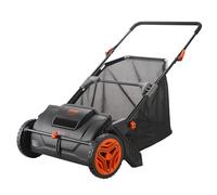 VEVOR Balayeuse Gazon Balai Ramasseur Sac Collecte Herbe 53,5 cm 99 L Réglable