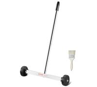 VEVOR Balayeuse Magnétique avec Roues 39 cm, Balai Magnétique Capacité Maximale 3,6 kg, Manche Réglable, Légère, Nettoyage Facile, Outil pour Ramasser Les Clous et Les Vis, Atelier Garage Chantier