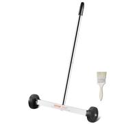 VEVOR Balayeuse Magnétique avec Roues 39 cm Capacité 3,6 kg Poignée Réglable