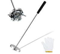 VEVOR Balayeuse Magnétique Portative Force de 15,9 kg Balai Magnétique Télescopique 210-845 mm Outil de Ramassage Magnétique Télescopique Antirouille pour Objets Métalliques Ferrailles Atelier Garage