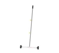 VEVOR Balayeuse Magnétique sur Roulettes 44,5 cm, Balai Magnétique Léger, avec Capacité Maximale de 4,5 kg et Manche Réglable, Outil pour Ramasser les Clous et les Vis, Atelier Garage Chantier