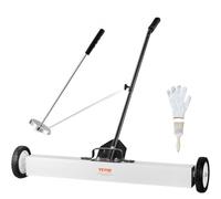 VEVOR Balayeuse Magnétique Télescopique 91 cm Outil de Ramassage Vis Métaux