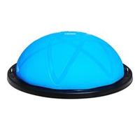 VEVOR Demi-ballon d’Exercice 58 cm, Ballon d'Équilibre Capacité 300 kg, Station d'Équilibre avec Bande de Résistance et Pompe à Pied, Entraînement Complet du Corps, pour Domicile, Gym, Yoga, Bleu