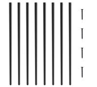 VEVOR Balustres en métal pour escalier – Broches aluminium 19 x 810 mm – Lot de 101 pièces