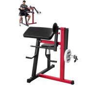 VEVOR Banc à Biceps Triceps 2-en-1, Pupitre à Biceps pour Entraînement avec Haltères et Barre d’Haltères, Banc de Musculation pour Extension de Triceps Assise, Équipement pour Salle de Sport Gym