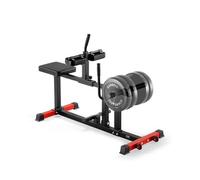 VEVOR Banc à Mollets Assis, Appareil de Musculation de Jambes avec Capacité de 200 kg, Presse à Mollet Compatible avec les Disques de Poids de 12,7 mm, Équipement d'Entraînement pour Gym Domicile