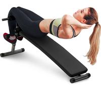 VEVOR Banc de musculation réglable, banc pliable pour l'entraînement de tout le corps, banc de poussée de 226 kg pour l'entraînement dans le studio à domicile, banc incliné polyvalent
