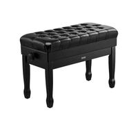 VEVOR Banc de Piano Tabouret Siège Rembourré de Bibliothèque Réglable en Bois