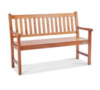 VEVOR Banc d'extérieur banquette de jardin en bois 127 cm 363 kg pour cour parc
