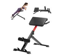 VEVOR Banc d’Hyperextension Pliable Entraîneur de Dos Abdomen Fessier Fitness