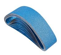 VEVOR Bande Abrasive, 100 x 915 mm, Bande de Ponceuse, 2 de Chaque Grain 40, 60, 80, 120, 240, 10 PCS Bandes Abrasives Mixtes en Zircone pour Ponceuses à Bande, Polissage de Métaux, Acier Inoxydable