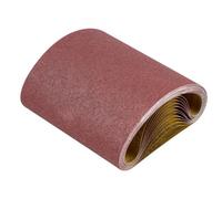 VEVOR Bande Abrasive, 202 x 485 mm, Bande de Ponceuse, Grain 80, Lot de 12 Bandes Abrasives en Oxyde d'Aluminium pour Ponceuses à Bande, Travail Ponçage du Bois, Acier, Aluminium, Métaux Non Ferreux