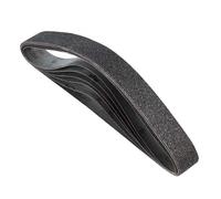 VEVOR Bande Abrasive, 50 x 1066 mm, Bande de Ponceuse, Grain 36, 40, 60, 80, 100, 120 Chaque, 6 PCS Bandes Abrasives Mixtes Carbure de Silicium pour Ponceuses à Bande, Travail de Métaux, Composites