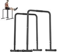 VEVOR Barre à dips Station de support à dips Réglable en hauteur 200 kg, station de barre à dips de fitness Workout, stabilisateur, support de pompes parallèles, barre parallèle pour la musculation da