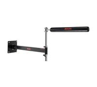 VEVOR Barre de Boxe Murale, Barre de Frappe réglable, entraîneur de Vitesse de Boxe avec Gants, Barre de Boxe réflexe Noire, équipement de Boxe pour Kickboxing, MMA, soulagement du Stress et Fitness