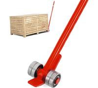 VEVOR Barre de levage avec roulettes 150cm de longueur de poignée Barre de levage Roues Max. Capacité de charge jusqu'à 3 tonnes Outil de levage en acier au carbone Aide au levage Idéal pour la métall