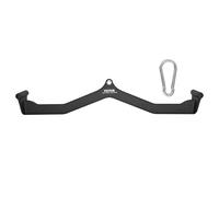 VEVOR Barre de Tirage Musculation en V 83 cm, Accessoires pour Machine à Poulie en Acier Massif et Caoutchouc, Poignée de Tirage pour Entraînement de Force du Dos et Triceps, pour Gym Domicile