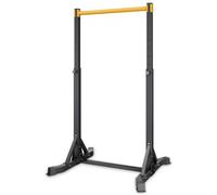 VEVOR Barre de Traction Autoportante Charge 150 kg, Station de Tractions avec Structure en H et Tube en Acier Robuste, 8 Niveaux de Réglage en Hauteur, pour Relevés de Jambes, Entraînement Domicile