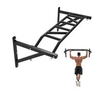 VEVOR Barre de traction multi-prise murale 1260 mm pour entraînement à domicile