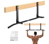 VEVOR Barre de traction pour solive, barre de fitness multi-prise au plafond pour salle de sport à domicile, station d'entraînement multifonctionnelle, 1068 mm, en acier robuste, capacité de 200 kg