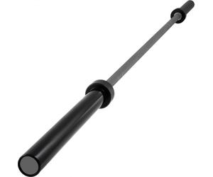 VEVOR Barre d'haltères olympique de 2 m et 15 kg pour l'entraînement de musculation, le powerlifting, les squats et le développé couché, avec boucles.