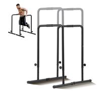 VEVOR Barre Dips Barres Parallèles Charge 200 kg Hauteur Réglable Fitness Gym