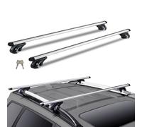 VEVOR Barres de toit transversales HJ-RB021-54 Universelles verrouillables, alu 90,7 kg, 190–1180 mm