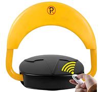 VEVOR Barrière de Parking Rabattable, Contrôle à Distance 15m Verrou Télécommande, Système d'Alarme Intelligent Intégré Serrure de Stationnement