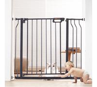 VEVOR Barrière de Sécurité Extensible Barrière d'Escalier Enfant 75-99x76 cm