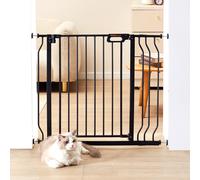 VEVOR Barrière de Sécurité Extensible Barrière d'Escalier Enfant 75-99x76 cm