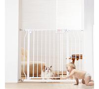 VEVOR Barrière de Sécurité Extensible Clôture Enfant Chien 75-99x76 cm Escalier