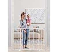 VEVOR Barrière de Sécurité Extensible pour Chien LxH 65-121,9x91,4 cm Blanc