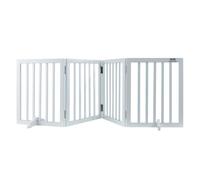 VEVOR Barrière pour animal domestique autoportante pliable blanc 610 x 2040 mm