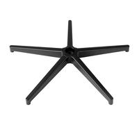 VEVOR Base de chaise de bureau de rechange, 710 mm, base de fauteuil de bureau d'ordinateur universelle, capacité de charge statique 1134 kg, avec pieds en métal renforcés, pour remplacer base, noir