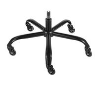 VEVOR Base de Chaise de Bureau de Rechange, 710 mm, Base de Fauteuil de Bureau d'ordinateur Universelle, capacité de Charge Statique 1134 kg, avec 5 roulettes, vérin à gaz, pour remplacer Base, Noir