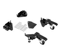 VEVOR Base mobile – Support roulant réglable 241,3×241,3 mm, capacité 181,4 kg, roues pivotantes