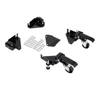VEVOR Base mobile – Support roulant réglable 241,3×241,3 mm, capacité 181,4 kg, roues pivotantes