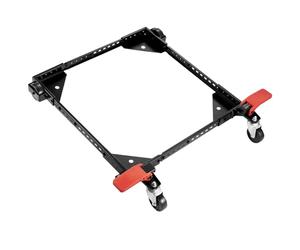 VEVOR Base Mobile, 226,8 kg, Support Roulant Universel Robuste Réglable 304 x 304 mm à 914 x 914 mm, Roues Pivotantes, pour Équipement Travail du Bois, Scie à Ruban, Outil Électrique, Machine à Laver